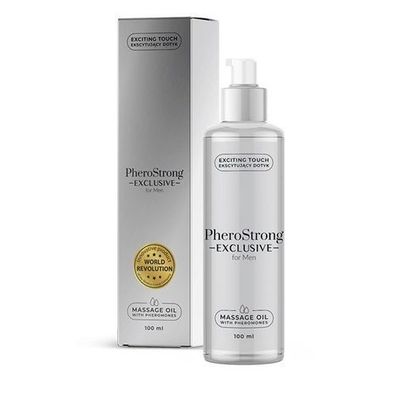 PheroStrong Men MassageöL mit Pheromonen - 100ml