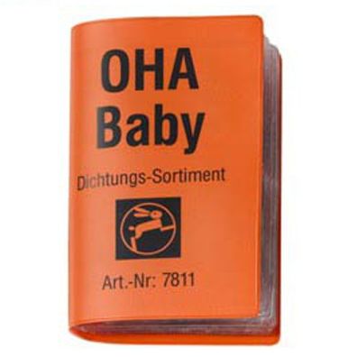 OHA BABY Dichtungssortiment, mit 84 Stück, 19 Sorten, Haas 7811