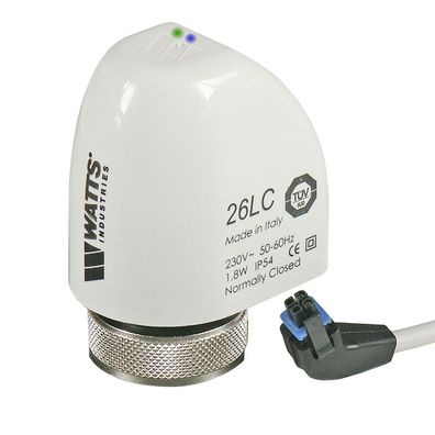 Watts Stellantrieb 26LC 230V 1,8W, NC2, Elektrothermische mit LED