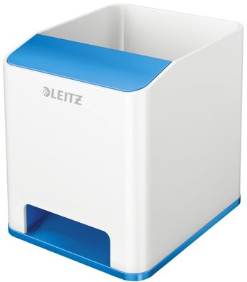 Leitz 5363-10-36 5363 Sound Stifteköcher WOW Duo Colour - blau metallic