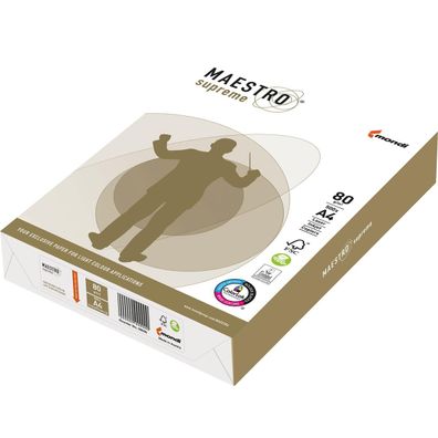 Maestro Kopierpapier 9407A80S DIN A4 80g hf ws 500 Bl./Pack