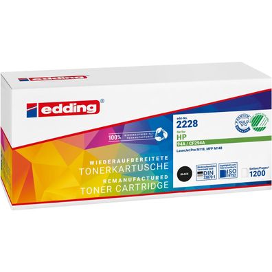 edding Toner 18-2228 wie HP CF294A schwarz