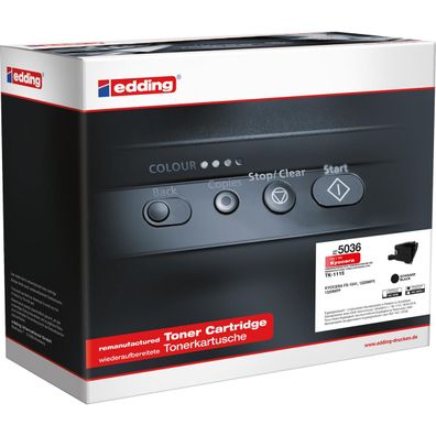 edding EDD-5036 schwarz Toner ersetzt Kyocera TK-1115