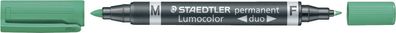 Staedtler® 348-5 Permanentmarker Lumocolor® duo - nachfüllbar, 0,6 mm und 1,5 mm,