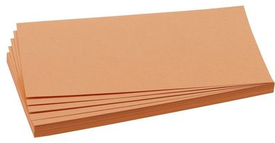 Franken UMZ102005 Moderationskarte - Rechteck, 205 x 95 mm, orange, 500 Stück