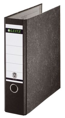 Leitz 1070-00-00 1070 Ordner Hartpappe - 80 mm, mit Griffloch, für Größe A4