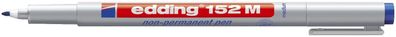 Edding 152 003 M - OHP-Marker, non-permanent, 1,0 mm, blau