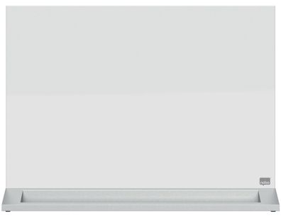 nobo® 1905265 Glas Memoboard Diamond - 58,4 x 44,1 x 5,5 cm, magnetisch, weiß