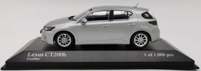 Minichamps 410166001 LEXUS CT200H - 2010 - SILVER 1:43