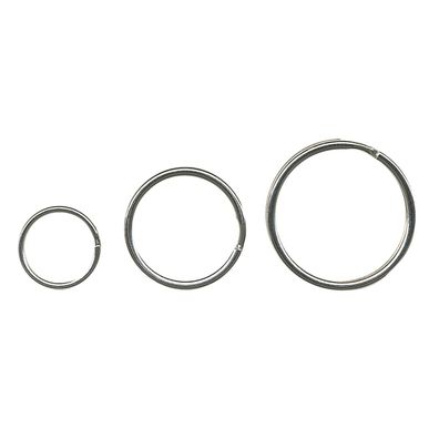 ALCO Schlüsselring 1925-10 25mm Metall silber 10 St./Pack