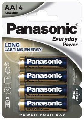 Panasonic - Everyday - Mignon AA LR6 - 4er Blister