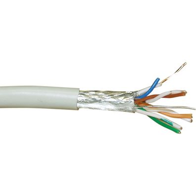 InLine® 73149 Verlegekabel, SF/UTP, Cat.5e, AWG24 CCA, PVC, 500m
