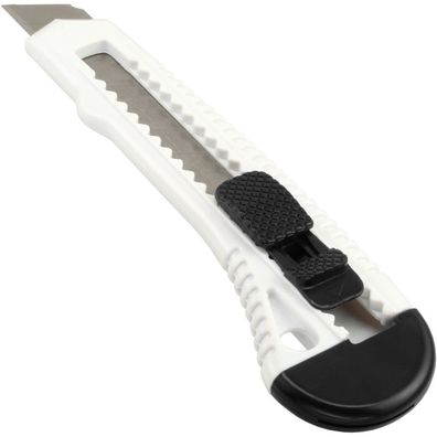 InLine® 43031I Allzweck Cutter Messer, 18mm Klinge, weiß