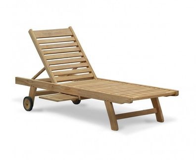 Gartenliege Genua Teak Massivholz von Teako Design