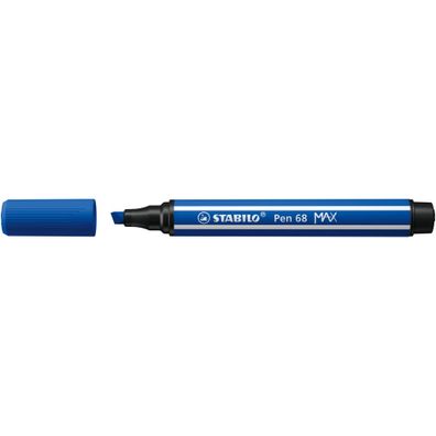 Stabilo Filzstift Pen 68 MAX 768/32 1 + 5mm mittelblau