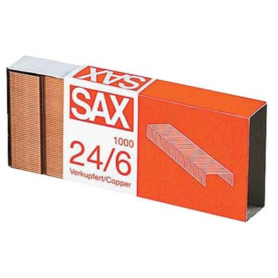 sax design 1-246-01 1.000x Heftklammern 24/6