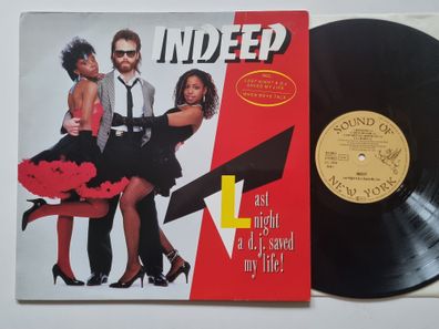 Indeep - Last Night A DJ Saved My Life! Vinyl LP Germany