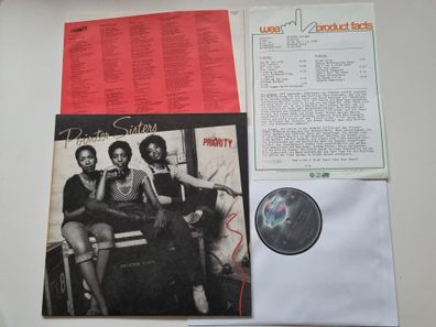 Pointer Sisters - Priority Vinyl LP Germany WITH PROMO FACTS