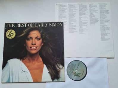 Carly Simon - The Best Of Carly Simon Vinyl LP Germany