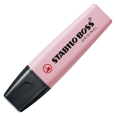 STABILO® 70/129 Textmarker - BOSS Original Pastel - Einzelstift - rosiges Rouge