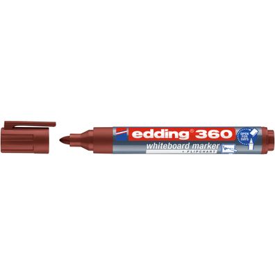 edding Boardmarker 360 4-360007 15-3mm Rundspitze nachfüllbar br