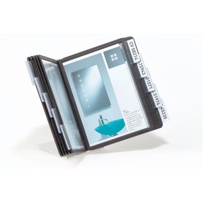 Durable Display-System VARIO A5 table 10, Komplett-Set