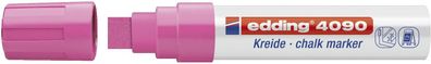 Edding 4-4090069 4090 Kreidemarker - 4 - 15 mm, neonpink