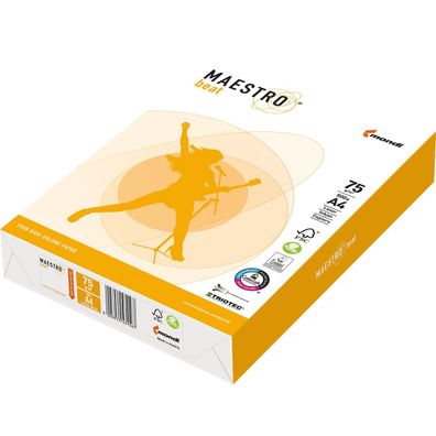 Maestro Kopierpapier beat 94227A75S DIN A4 75g weiß 500 Bl./Pack