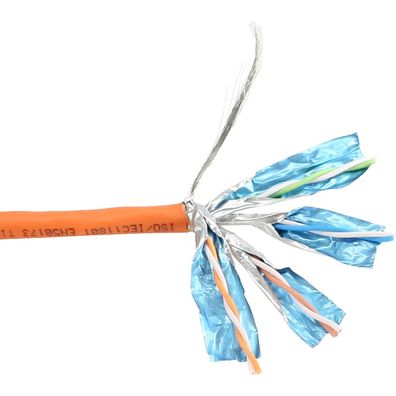 InLine® 70505 Verlegekabel Cat.6, 250MHz, S/FTP (PiMf), CU, AWG23, halogenfrei, 500m