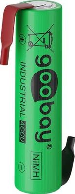 Goobay 1x AAA (Micro) - 800 mAh - Lötfahne (Z), LSD-NiMH Akku (Ready-to-Use), 1,2 V