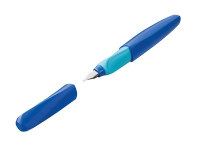 Pelikan 814737 Pelikan Twist Füllhalter Deep Blue, dunkelblau