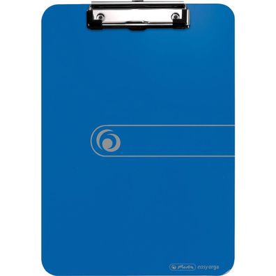 herlitz Klemmbrett easy orga to go, DIN A4, blau opak