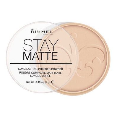 Rimmel Stay Matte Puder 003 Peach Glow, 14 g