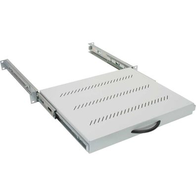 Tritón RAC-UP-X20-A1 19" Fachboden ausziehbar, 1HE, 550mm, 45kg, Triton RAC-UP-X20