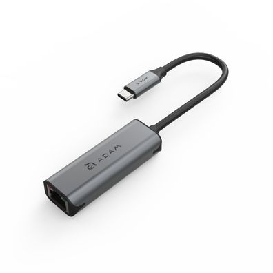 Adam Elements USB-C auf Ethernet Adapter 25 Gbit Grau