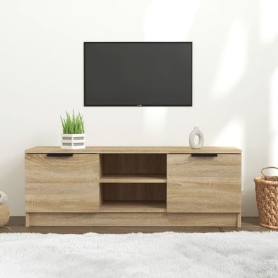 Fernsehtisch | Mediabank | TV-Tisch | Lowboard | Hifi-Schrank | Anrichte | 102cm