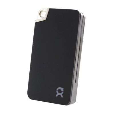 Xqisit Power Bank - Lightning und Micro USB - 1500mAh - Schwarz - Made for iPhone