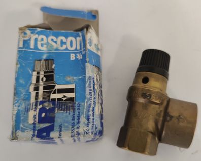 Flamco Sicherheitsventil Prescor B Rp 3/4" x Rp 1" 6 bar für Trinkwasser 27110