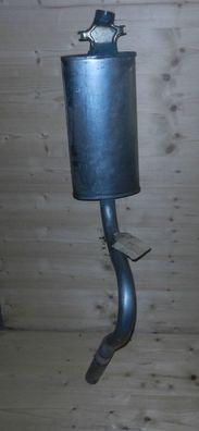 Original Opel Auspufftopf vorne mit Rohr Mitte 852348 GM 90027400 für Rekord E