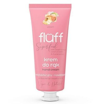 Fluff Superfood Handcreme Pfirsich, 50 ml