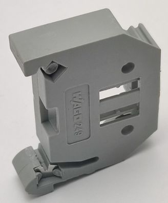 Wago 249 Gruppenschildträger grau LxBxH 45x10x35mm