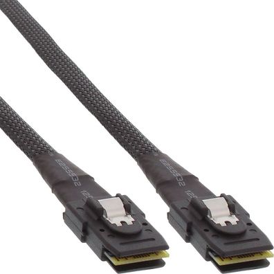 InLine® 27624B SAS Anschlusskabel intern, Mini-SAS 36pin SFF-8087 an Mini-SAS