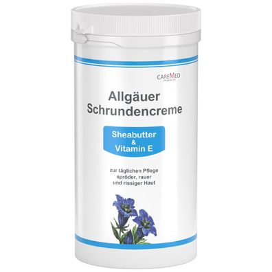 Caramed - Allgäuer Schrundencreme für stark verhornte, rissige, rockene Haut 500ml