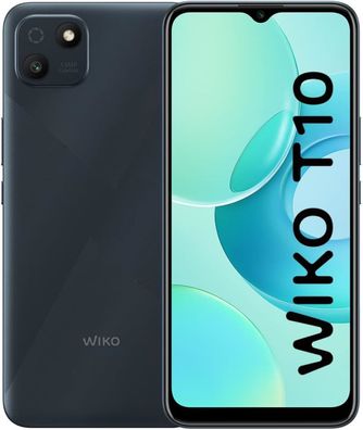 Wiko T10 128GB Dual-SIM Midnight Black - Neuwertiger Zustand ohne Vertrag