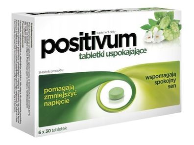 Positivum Anti Stress Beruhigung Besserer Schlaf Mit Melisse 180 Tabletten