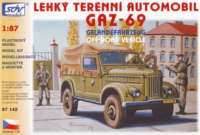 SDV 87142 Bausatz GAZ 69 Maßstab: 1:87