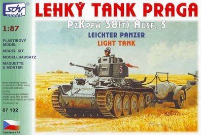SDV 87132 Bausatz Praga Pz. Kpfw 38 (t) Ausf.S IIWK Maßstab: 1:87