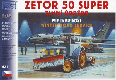 SDV 10431 Bausatz Zetor 50 Super Winterdienst Maßstab: 1:87
