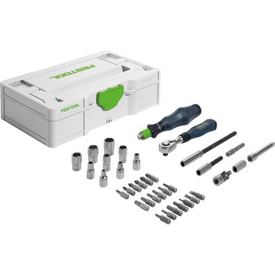 Festool Ratschen-Set SYS3 S 76-1/4"-CE RA im Systainer - 578112