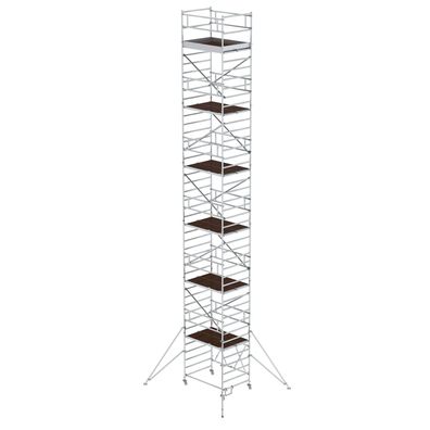 MUNK Klappgeruest 1,35x1,80m Plattform, 13,80m Arbeitshoehe